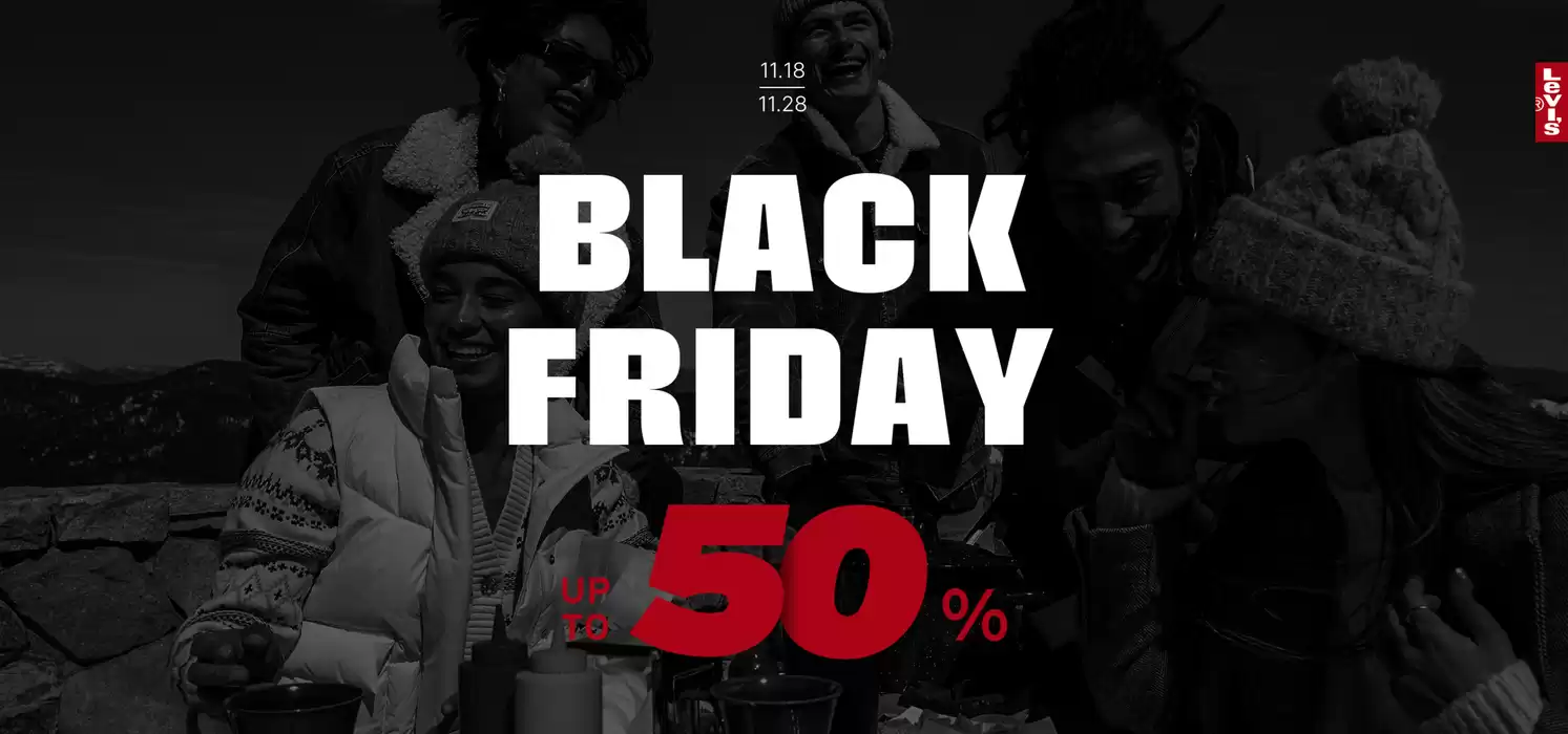 유성구의 리바이스 카탈로그 | Black Friday! 50 % Off | 2024. 11. 19. - 2024. 11. 28.