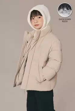 스파오에서 베이직 푸퍼(다운)(BEIGE)_SPJDE4TKU1 64900원 제공