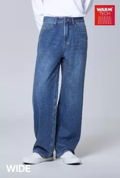 스파오에서 [WARM] 와이드 진(INDIGO)_SPTJE4VC51 29900원 제공