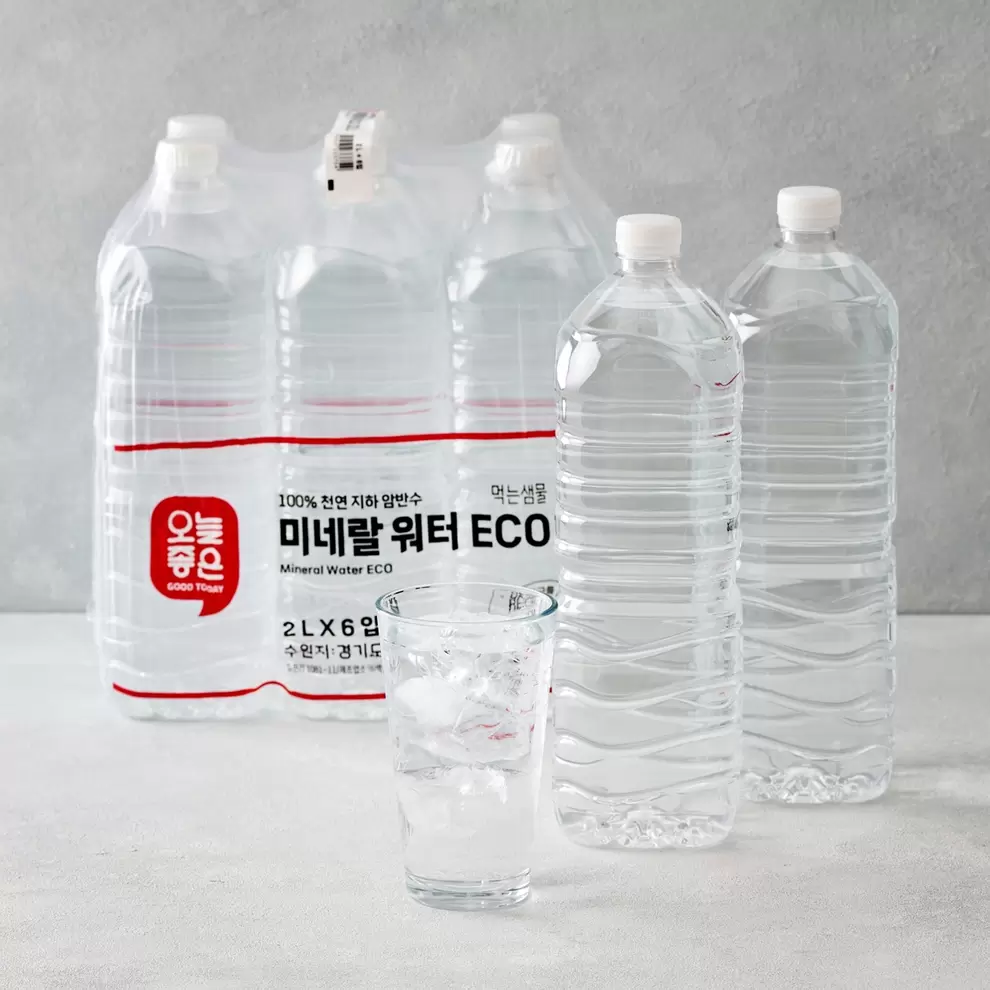 롯데마트에서 오늘좋은 미네랄워터ECO (2L*6입) 2000원 제공