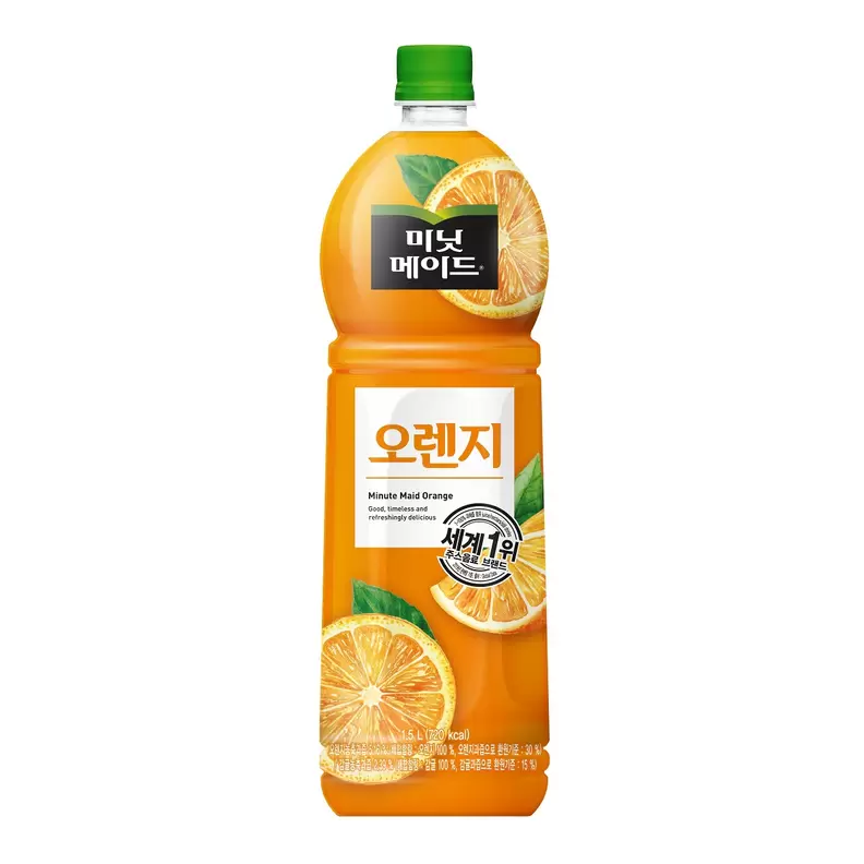 롯데마트에서 미닛메이드 오렌지 (1.5L) 3140원 제공