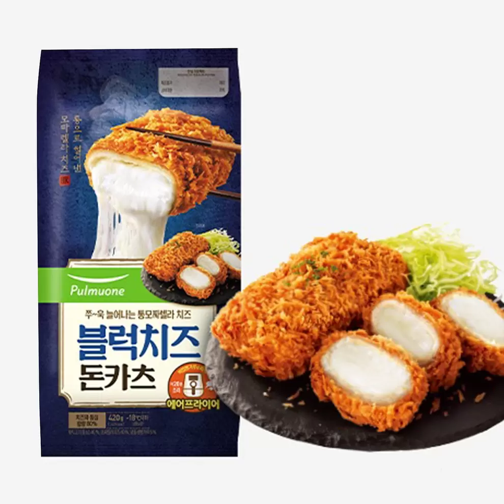 롯데마트에서 풀무원 블럭치즈 돈카츠 (420G) 10980원 제공