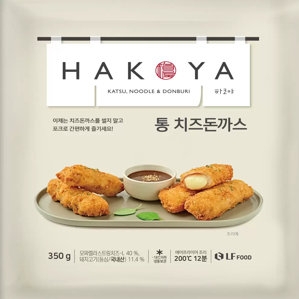 롯데마트에서 하코야 통치즈돈까스 (350G) 10980원 제공