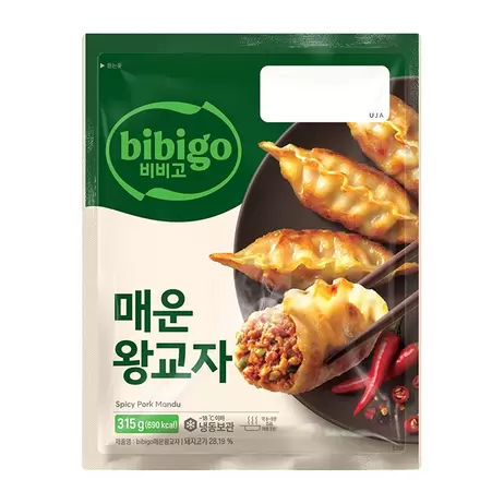 롯데마트에서 CJ 비비고 매운왕교자 (315G) 5980원 제공