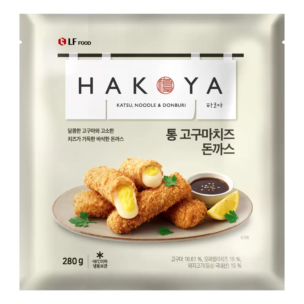 롯데마트에서 하코야 통고구마 치즈돈까스 (280G) 10980원 제공