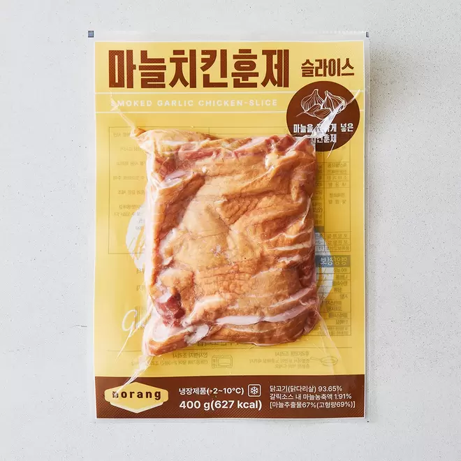 롯데마트에서 마늘치킨 훈제슬라이스 (400G) 8990원 제공