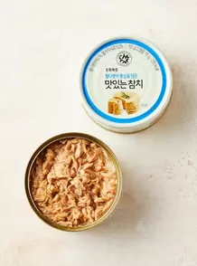 초록마을에서 맛있는 참치(150g) 3300원 제공