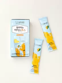 초록마을에서 상하목장 얼려먹는 아이스주스 망고(85mL&times;6) 4340원 제공