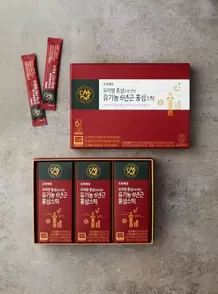 초록마을에서 유기농6년근홍삼스틱(10mL&times;30포) 49600원 제공