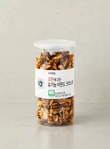 초록마을에서 [기획] 오븐에 구운 유기농 아몬드크리스피(320g) 17400원 제공