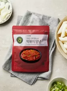 초록마을에서 국내산고춧가루로만든떡볶이양념(240g) 4270원 제공