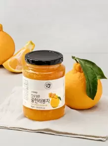 초록마을에서 진심 담은 꿀한라봉차(550g) 5950원 제공