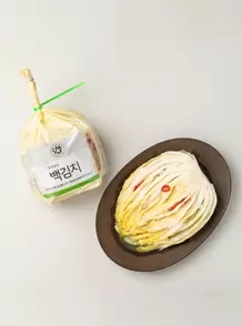 초록마을에서 백김치(1.5kg) 8250원 제공