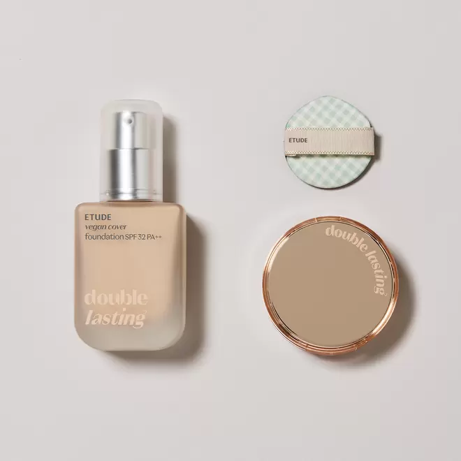 에뛰드하우스에서 [SET] Double Lasting Vegan Cover Foundation 16.8원 제공