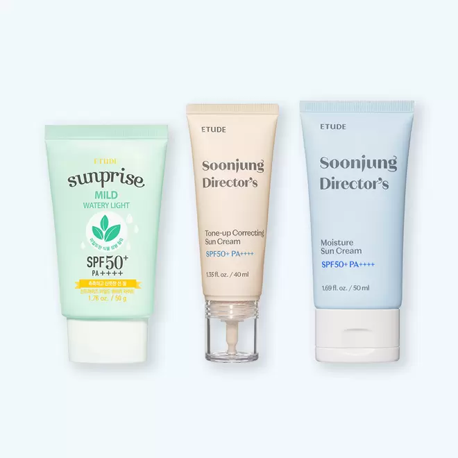 에뛰드하우스에서 [SET] Sunscreen Bestseller Trio 30.72원 제공