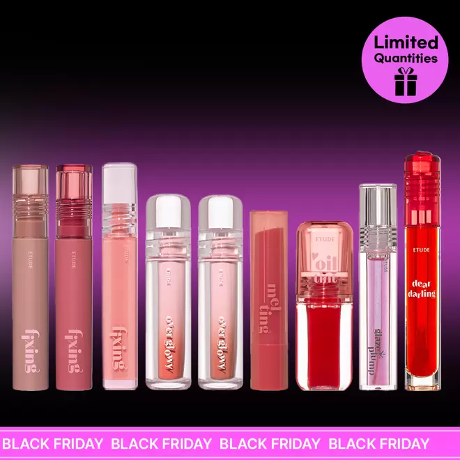 에뛰드하우스에서 [BLACK FRIDAY] Lip Styling for Every Mood 49.9원 제공