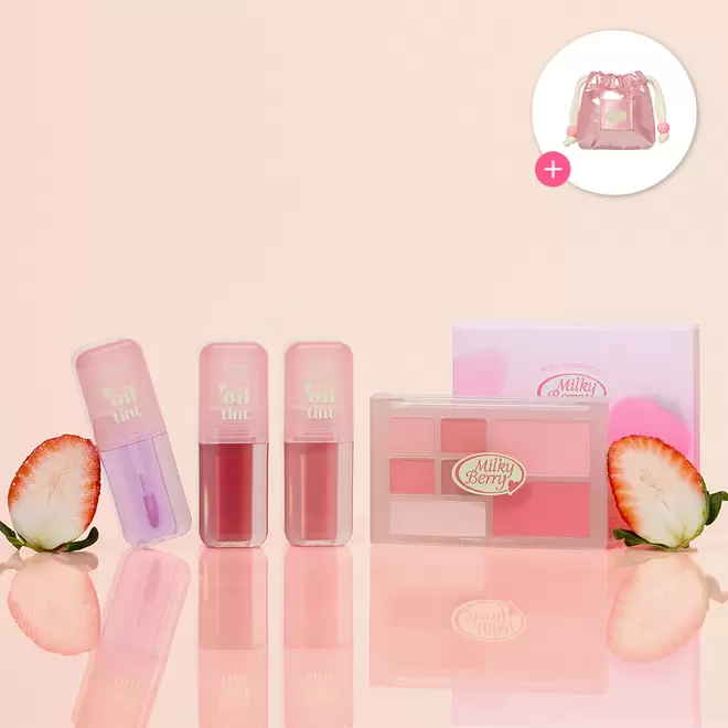 에뛰드하우스에서 [SET] Milky Berry Collection Full Set 4 items(+FREE Gift) 38.99원 제공