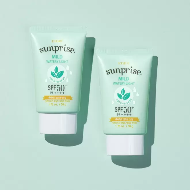 에뛰드하우스에서 [SET] Sunprise Mild Watery Light 50g x 2ea 14.99원 제공