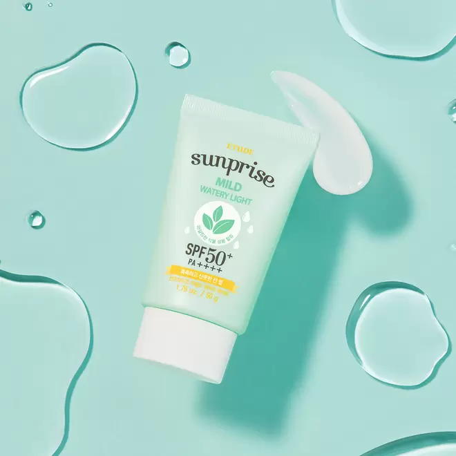 에뛰드하우스에서 Sunprise Mild Watery Light SPF50+ PA++++ 7.99원 제공