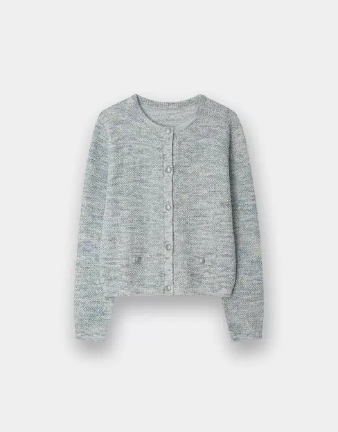 지오다노에서 NEW 여자 트위드 라운드넥 가디건 5GG 63840원 제공