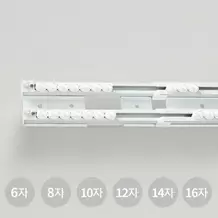 한샘에서 부드러운 스르륵 커튼 조절 이중레일(6종 중 택1) 26400원 제공