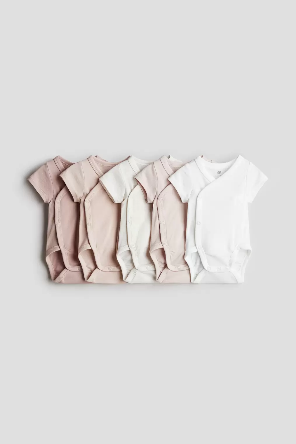 H&M에서 코튼 바디수트 5피스 세트 29900원 제공