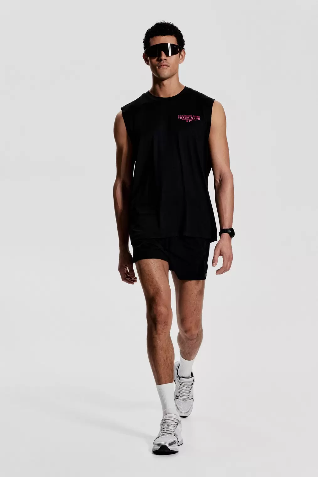 H&M에서 슬리브리스 스포츠 탑 루즈핏 DryMove™ 19900원 제공