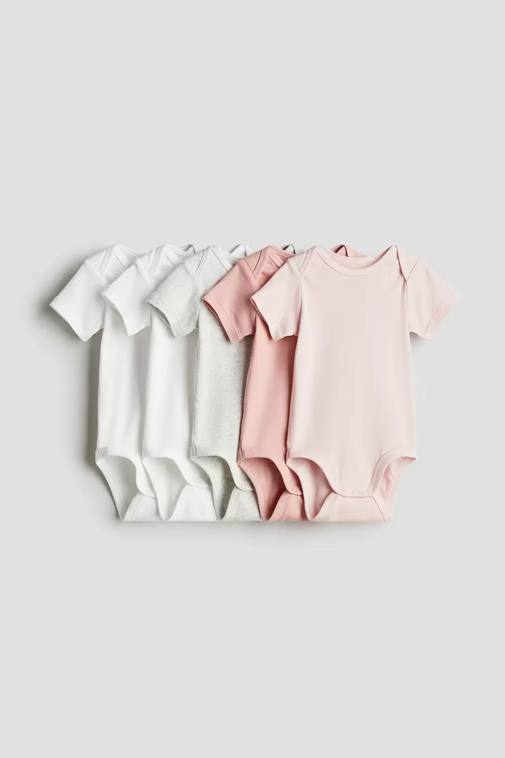 H&M에서 코튼 바디수트 5피스 세트 24900원 제공