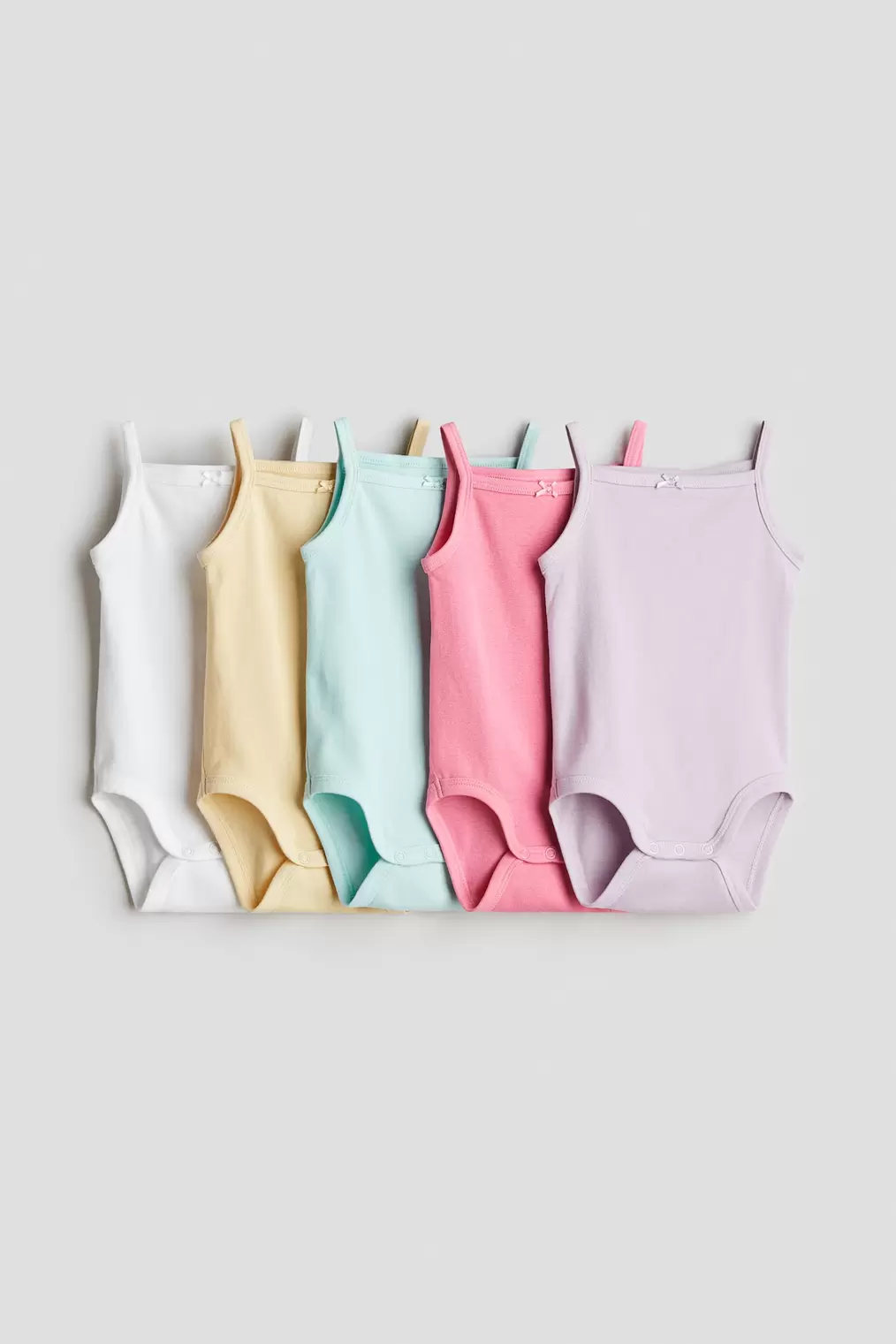 H&M에서 코튼 바디수트 5장 세트 24900원 제공